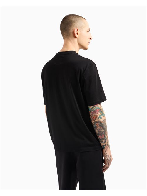 t-shirt uomo nero ARMANI EXCHANGE | XM000363AF12308/UC001